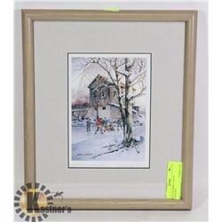 WILLIAM BIDDLE ARTIST "OVERTIME