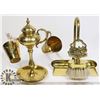 Image 1 : VINTAGE 2 BRASS ITEMS MINI