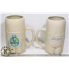 Image 1 : 2 STEAM WHISTLER  BREWERY STEINS