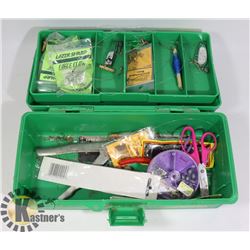 TACKLE BOX WITH CONTENTS