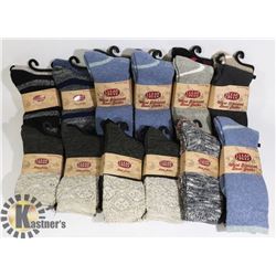 NEW 26 PAIR WOMENS WOOL