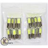 Image 1 : LOT OF 12 NEW RV/AUTO LED BULBS - COOL WHITE