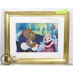 VINTAGE DISNEY FRAMED PICTURE (WATER DAMAGE)