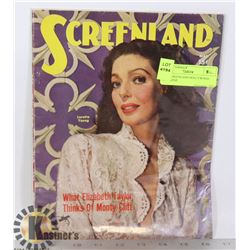 1950 SCREENLAND HOLLYWOOD MAGAZINE