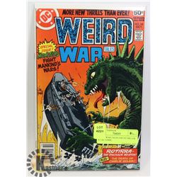 WEIRD WAR TALES # 68 1ST MILLER AT DC COMIC