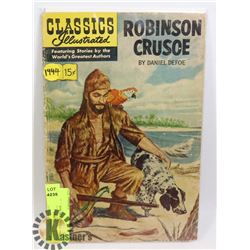 CLASSIC ILL. # 10 CRUSOE 1944 COMIC