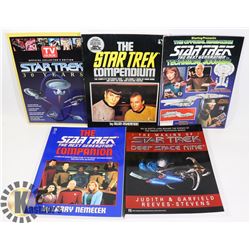 BUNDLE OF STAR TREK COLLECTIBLE BOOKS