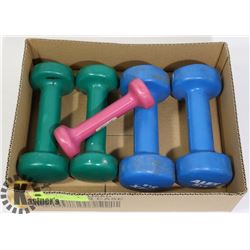 VINYL WEIGHTS- SET OF 5