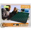 Image 1 : QUEEN INFLATABLE BED WITH BATTERY PUMP- "INTEX