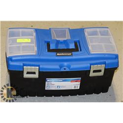 MASTERCRAFT HEAVY DUTY TOOL BOX WITH METAL