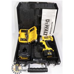 DEWALT XRP BATTERY POWERED DRILL IN CARRYING CASE