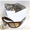 Image 1 : BOX OF BROWN CHANEL STYLED SUNGLASSES