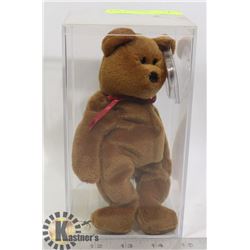 TY NEW FACE TEDDY BROWN