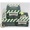 Image 1 : THREE NEW PRORASO SHAVING SOAPS IN BOWLS