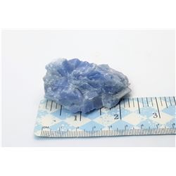7)  NATURAL BLUE CALCITE MINERAL