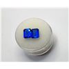 Image 1 : 20)  LOT OF 2 MATCHED BLUE SPINEL