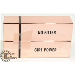 2 NEW REALHER MOISTURIZING LIPSTICKS - DEEP MAUVE