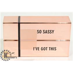 2 NEW REALHER MOISTURIZING LIPSTICKS - DARK PINK &