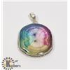 Image 1 : #93-RAINBOW SOLAR QUARTZ PENDANT