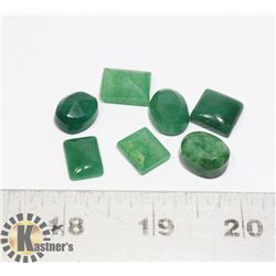 #56-GREEN EMERALD GEMSTONE 69.55ct