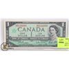 Image 1 : 1967 CANADIAN \CENTENNIAL ONE DOLLAR BILL UNCIRC
