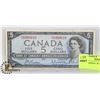 Image 1 : 1954 CANADIAN  $5 DOLLAR BILL
