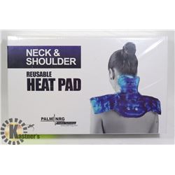 NEW NECK AND SHOULDER REUSABLE HEAT PAD