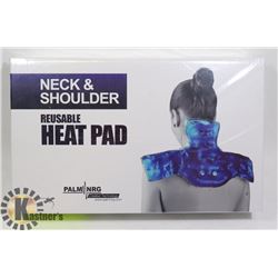 NEW NECK AND SHOULDER REUSABLE HEAT PAD