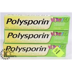 3 PACK OF KIDS POLYSPORIN