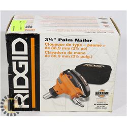 RIDGID 3-1/2" PALM NAILER (AIR POWERED)