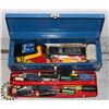 Image 1 : METAL TOOLBOX WITH ASSORTED TOOLS