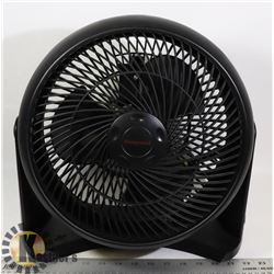 HONEYWELL 3 SPEED TABLE TOP FAN- BLACK