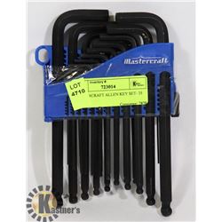 MASTERCRAFT ALLEN KEY SET- 25 PIECES