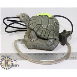 FOUNTAIN- STONE/CONCRETE TURTLE WITH PUMP
