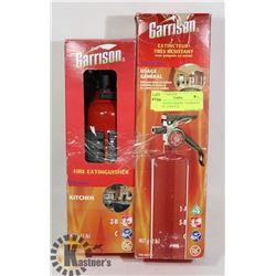 FIRE EXTINGUISHERS- "GARRISON" BRAND- 1LB & 2LB