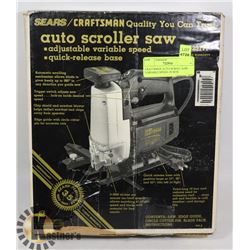 CRAFTSMAN AUTO SCROLL SAW- VARIABLE SPEED- IN BOX