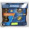 Image 1 : SCHLAGE SECURITY SET- 1 DEADBOLT & 1 KEYED