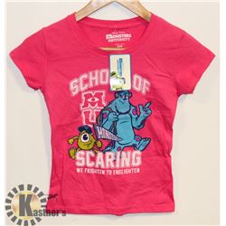 YOUTH GIRLS MONSTERS INC T-SHIRT L