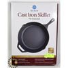 Image 1 : NEW PROFESSIONAL 12.5" PRE-SEASONED CAST IRON