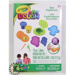 NEW 10PC CRAYOLA DOUGH: SEA EXPLORERS