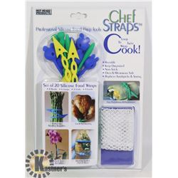 NEW PACK OF CHEF STRAPS (PROFESSIONAL SILICONE
