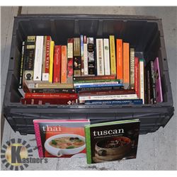 TRADEPAPER BOOKS- ASSORTED- LARGE TOTE LOT