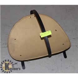 BRASS COLOUR LOG HOLDER