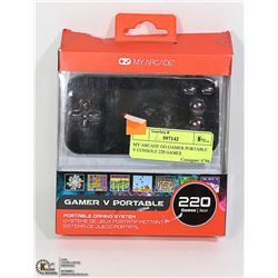 MY ARCADE GO GAMER PORTABLE V CONSOLE 220 GAMES