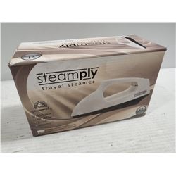 NEW WHITE STEAMPLY TRAVEL STEAMER