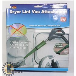 NEW DRYER LINT VAC ATTACHMENT