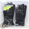 Image 1 : 2PK LADIES LEATHER GLOVES MEDIUM