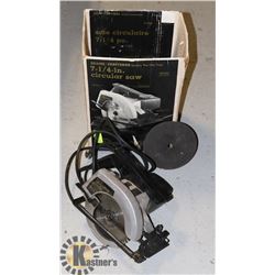 CRAFTSMAN CIRCULAR SAW- 7 1/4" IN BOX