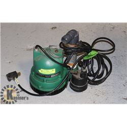HYDROMATIC D-A1 CAST IRON SUMP PUMP- THERMALLY
