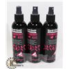 Image 1 : BUNDLE OF 3 PROFESSIONAL STRAWBERRY KISS DETANGLER
